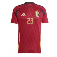 Belgien Arthur Vermeeren #23 Fußballbekleidung Heimtrikot EM 2024 Kurzarm